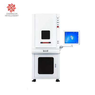 100W 3D Fiber Optic Laser Marking Machine Engraver For Metal