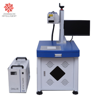 Metal Wire UV Laser Marking Machine Water Cooling High Safety